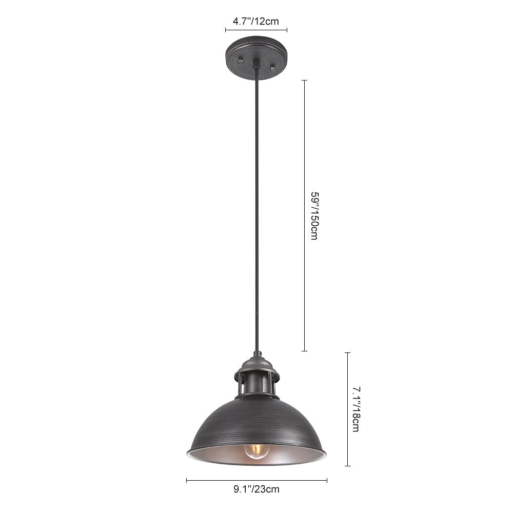 IndustrialRetroPotLidDomePendantLight_1