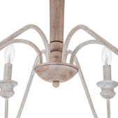 Chandelier-6-Light Rustic Shabby Chic Candle Style Chandelier