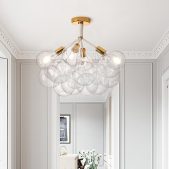 chandelierias-modern-semi-flush-cluster-bubble-chandelier-chandelier-white-4-bulbs-997509