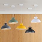farmhouze-light-1-light-nordic-kitchen-metal-dome-pendant-light-pendant-black-1-light-415319