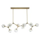 farmhouze-light-10-light-glass-ice-brass-branching-kitchen-island-pendant-chandelier-10-light-brass-pre-order-933509