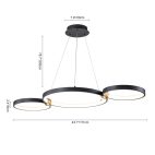 farmhouze-light-3-light-circle-dimmable-led-island-pendant-light-chandelier-black-pre-order-404781