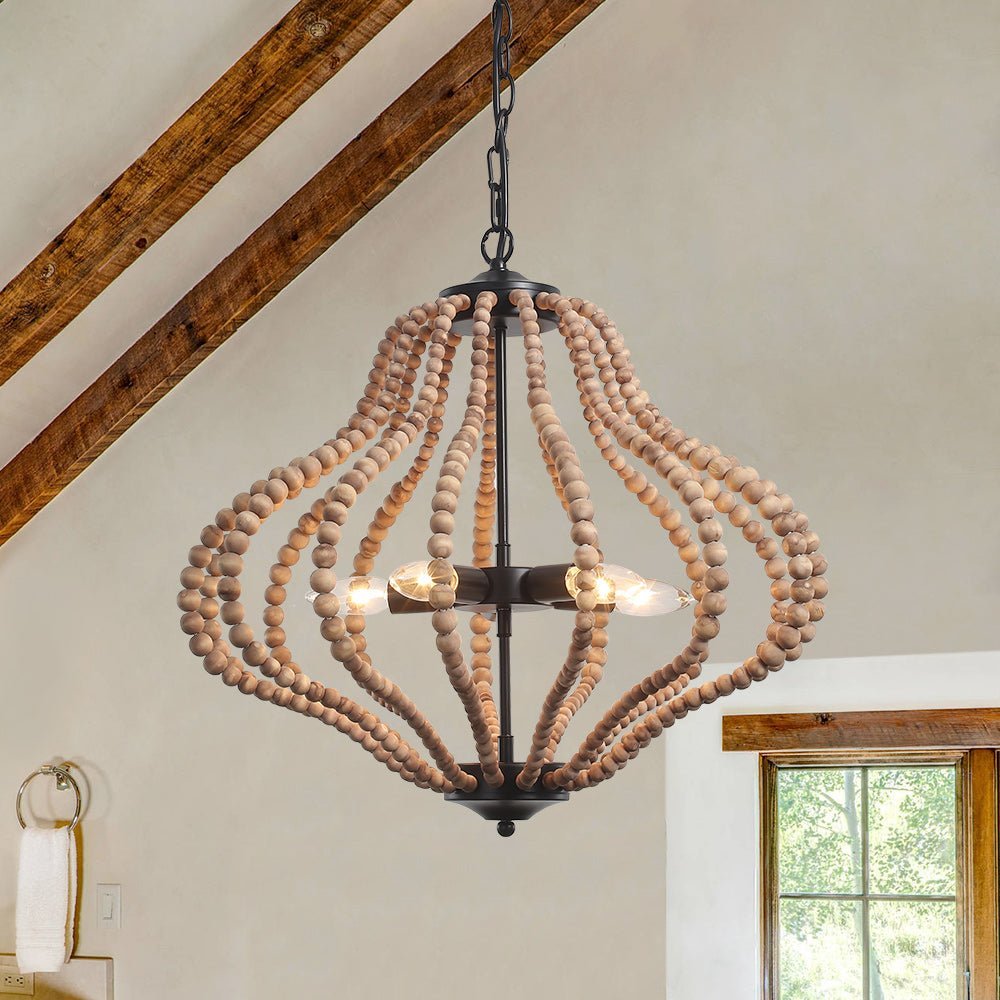 farmhouze-light-5-light-boho-geometric-wood-beaded-lantern-pendant-light-chandelier-brown-790424