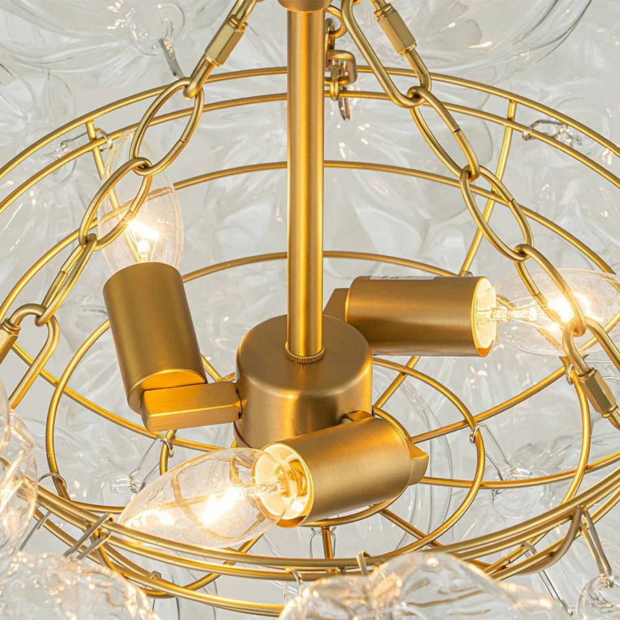 1111 decorative cluster pendant lighting