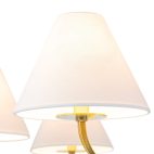 farmhouze-light-french-farmhouse-6-light-cone-white-linen-shade-chandelier-chandelier-brass-803480