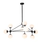 farmhouze-light-geometric-opal-glass-globe-10-light-chandelier-chandelier-black-10-light-748593