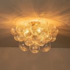 farmhouze-light-glam-3-light-swirled-glass-globe-bubble-flush-mount-chandelier-chandelier-3-light-nickel-107277