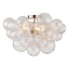 farmhouze-light-glam-3-light-swirled-glass-globe-bubble-flush-mount-chandelier-chandelier-3-light-nickel-113043
