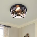farmhouze-light-hammered-glass-metal-black-flush-mount-ceiling-light-980630