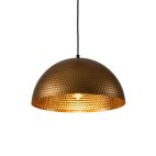 farmhouze-light-industrial-1-light-hammered-oversized-metal-dome-pendant-chandelier-dark-silver-23in-195473