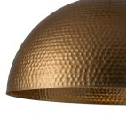 farmhouze-light-industrial-1-light-hammered-oversized-metal-dome-pendant-chandelier-dark-silver-23in-314321