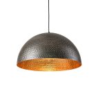 farmhouze-light-industrial-1-light-hammered-oversized-metal-dome-pendant-chandelier-dark-silver-23in-368623