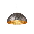 farmhouze-light-industrial-1-light-hammered-oversized-metal-dome-pendant-chandelier-dark-silver-23in-758607