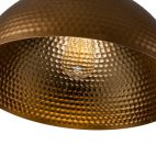 farmhouze-light-industrial-1-light-hammered-oversized-metal-dome-pendant-chandelier-dark-silver-23in-816666