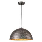 farmhouze-light-industrial-1-light-hammered-oversized-metal-dome-pendant-chandelier-dark-silver-23in-987213