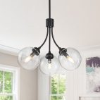 farmhouze-light-modern-3-light-clear-glass-globe-chandelier-chandelier-black-562026