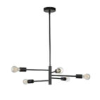 farmhouze-light-modern-5-light-metal-sputnik-linear-chandelier-chandelier-black-517234