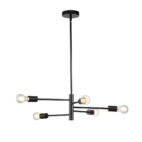 farmhouze-light-modern-5-light-metal-sputnik-linear-chandelier-chandelier-black-790087