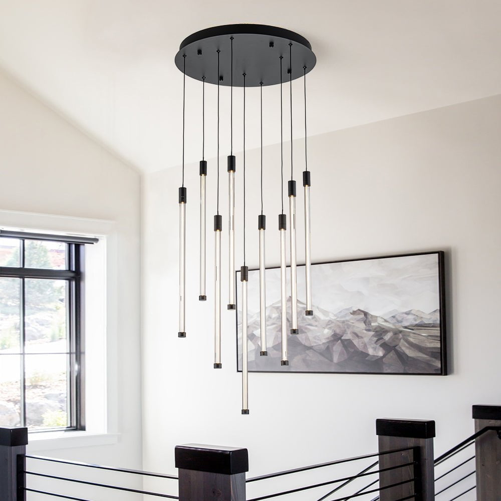 farmhouze-light-modern-9-light-glass-linear-led-pendant-light-chandelier-black-pre-order-879393