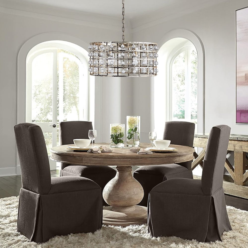 farmhouze-light-shabby-chic-aged-silver-crystal-ball-drum-chandelier-chandelier-6-light-197494