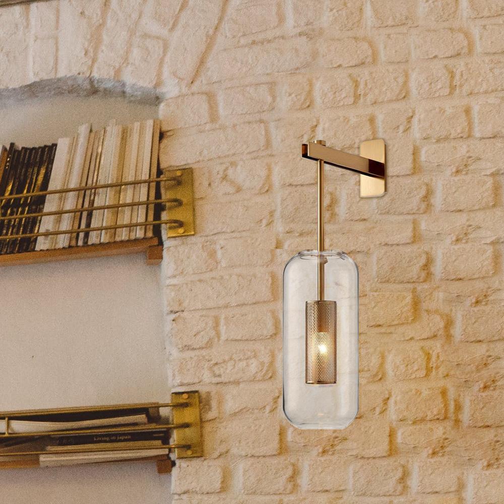 farmhouze-lighting-mid-century-gold-cylinder-glass-wall-sconce-wall-sconce-black-633723