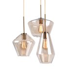 farmhouze-lighting-minimalist-geometric-glass-hanging-pendant-light-pendant-3-bulbs-amber-glass-112764