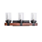 Wall Sconce-Farmhouse 3-Light Cylinder Wall Sconce